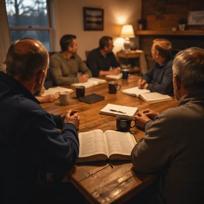 Men’s Bible Study Fellowship Discussion