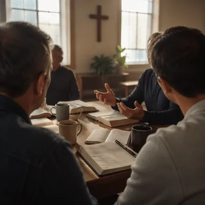 Men’s Bible Study Fellowship Discussion