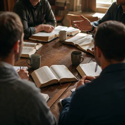 Men’s Bible Study Fellowship Discussion