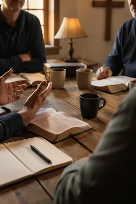 Men’s Bible Study Fellowship Discussion