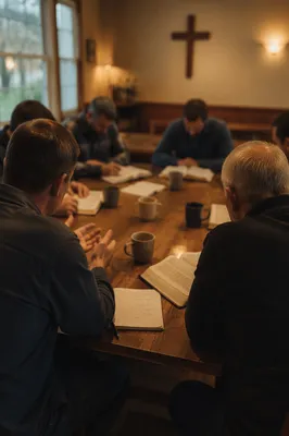 Men’s Bible Study Fellowship Discussion