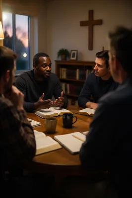 Men’s Bible Study Fellowship Discussion