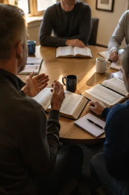 Men’s Bible Study Fellowship Discussion