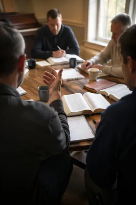 Men’s Bible Study Fellowship Discussion