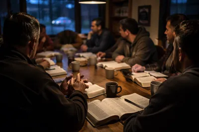 Men’s Bible Study Fellowship Discussion