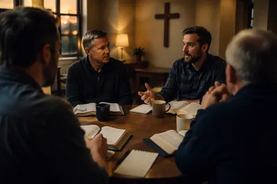 Men’s Bible Study Fellowship Discussion