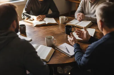 Men’s Bible Study Fellowship Discussion