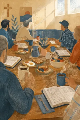 Mens Breakfast Bible Study Table Fellowship