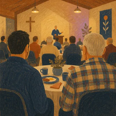 Mens Breakfast Fellowship in Church Hall