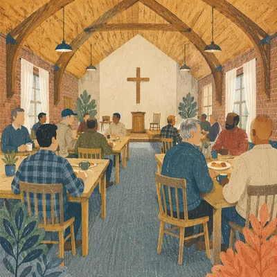 Mens Breakfast Fellowship in Church Hall