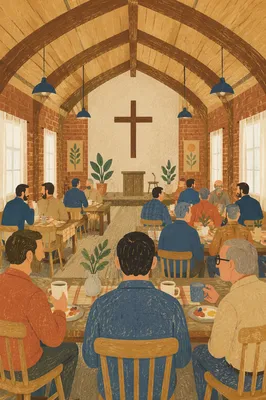 Mens Breakfast Fellowship in Church Hall