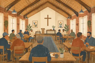 Mens Breakfast Fellowship in Church Hall