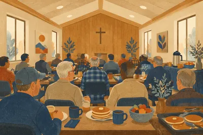 Mens Breakfast Fellowship in Church Hall
