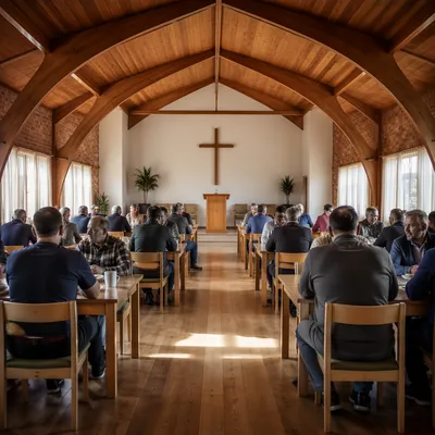 Mens Breakfast Fellowship in Church Hall