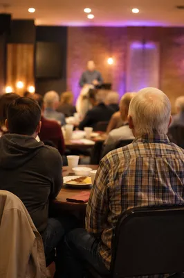 Mens Breakfast Fellowship in Church Hall