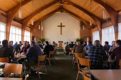 Mens Breakfast Fellowship in Church Hall