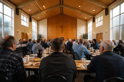 Mens Breakfast Fellowship in Church Hall