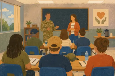 Church Support Session for Military Families