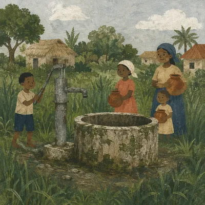 Rural Mission Village Well Water Project