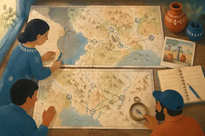 Mission Field Village Well Planning Map