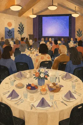 Mission Support Fundraiser Dinner in Church Hall