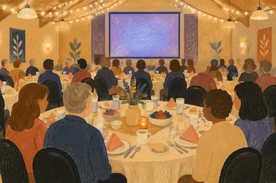 Mission Support Fundraiser Dinner in Church Hall