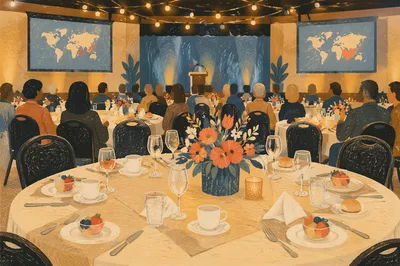 Mission Support Fundraiser Dinner in Church Hall