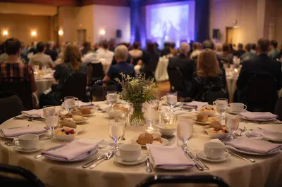 Mission Support Fundraiser Dinner in Church Hall