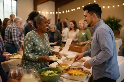 Community Fundraiser Dinner in Church Hall