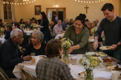 Community Fundraiser Dinner in Church Hall