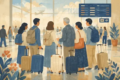 Mission Team Airport Departure Gathering