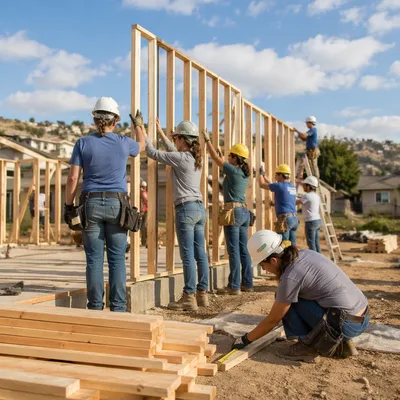 Mission Team Building Homes Together