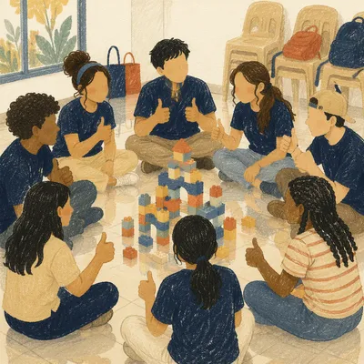Mission Team Building in Community Room
