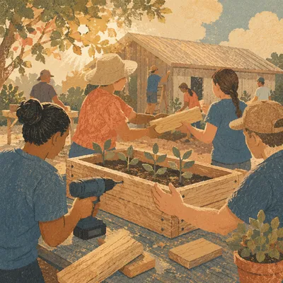 Mission Team Building Rural Planter Together