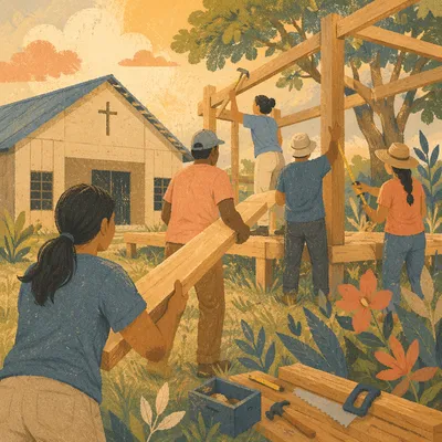 Mission Team Building Rural Church Project