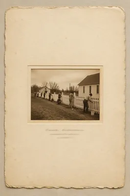 Sepia Mission Team Fence Repair Keepsake