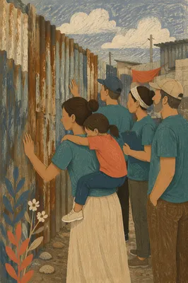 Mission Team Planning Neighborhood Building Repairs