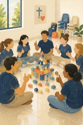 Mission Team Building in Community Room