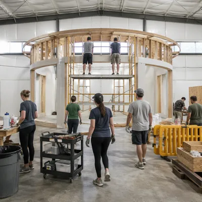Mission Volunteers Building Community Workshop Project