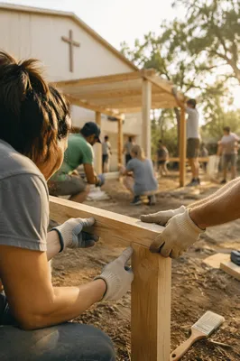 Mission Team Building Rural Garden Shelter