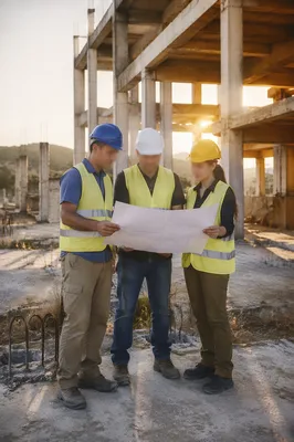 Mission Team Planning Community Construction Project