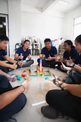 Mission Trip Team Building in Community Room