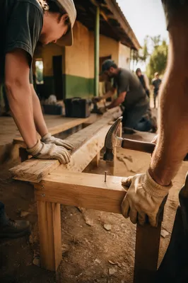 Mission Team Building Bench in Community Service