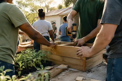 Mission Team Building Planter Together