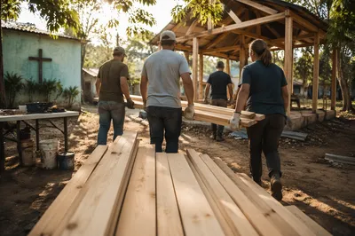 Church Mission Team Building Garden Shelter