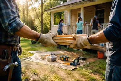 Mission Team Serving Through Rural Building Project