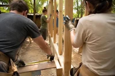 Mission Team Building Rural Wall Frame