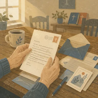 Missionary Letters and Prayer Card Reflection