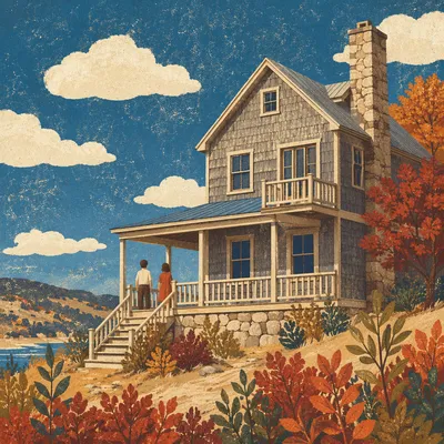 Missionary Family Home on Coastal Hillside
