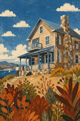 Missionary Family Home on Coastal Hillside